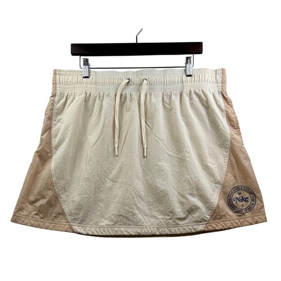 NIKE Heritage Circle Logo Active Summer Trailcore Mesh-Lined Skirt Sz XL‎ - Picture 2 of 11